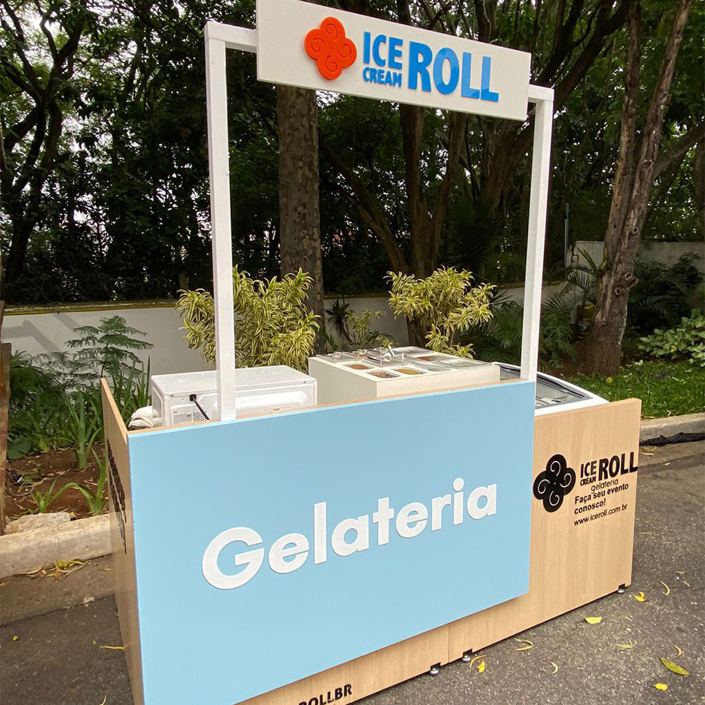 Ice Cream Roll - Franquia de Sorvete na Chapa - Franquia de Eventos